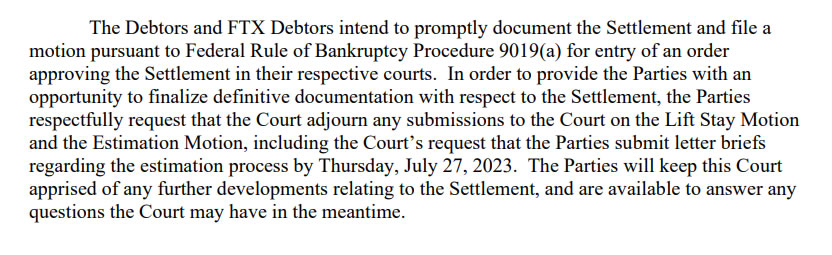 FTX, Genesis reach in-principle agreement to settle bankruptcy case