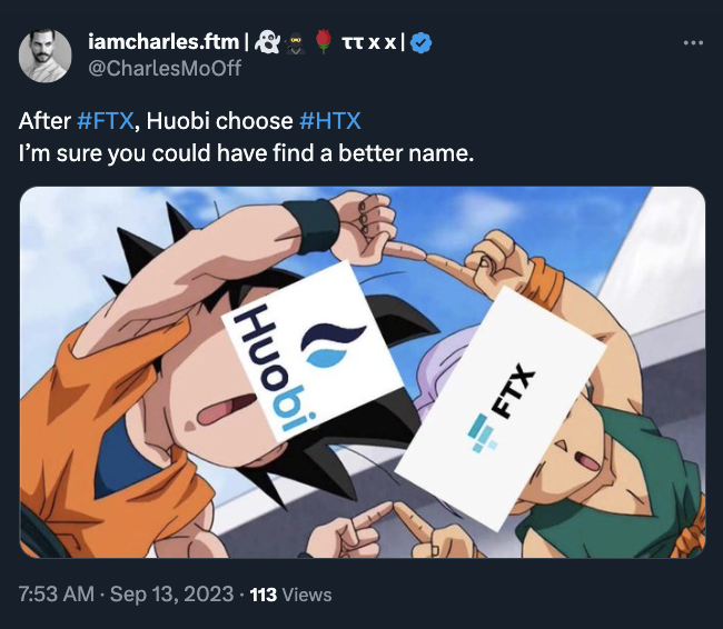 Huobi’s new name, HTX, raises community eyebrows