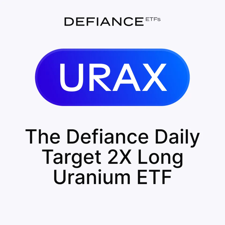 Defiance Launches the First 2X Leveraged Uranium ETF (URAX)