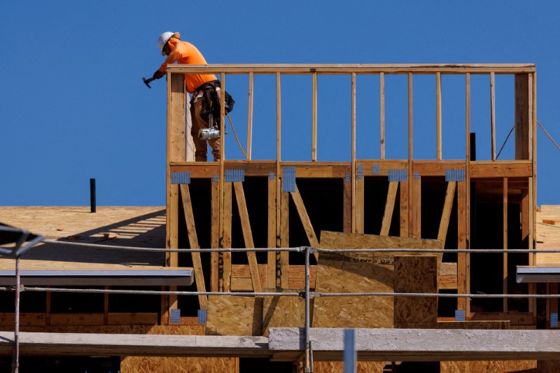 US homebuilder confidence at 7-month high in November, survey says