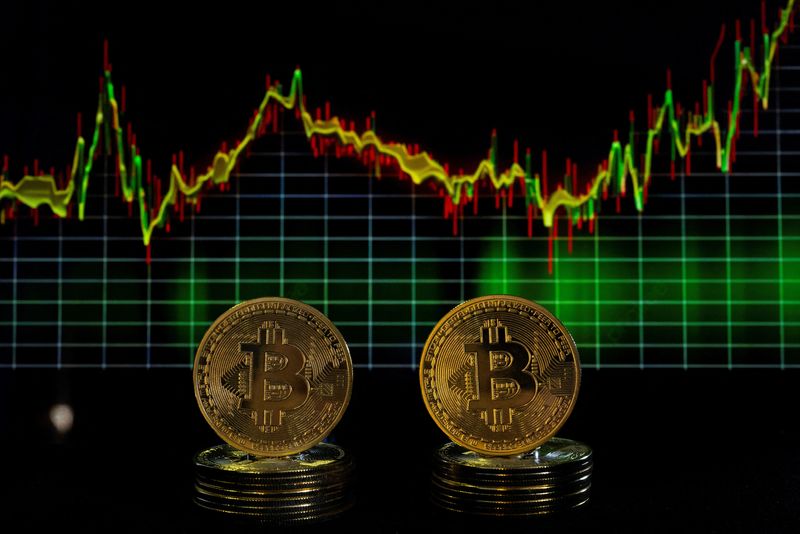 Morning Bid: Bitcoin watch party rages on as PMIs loom