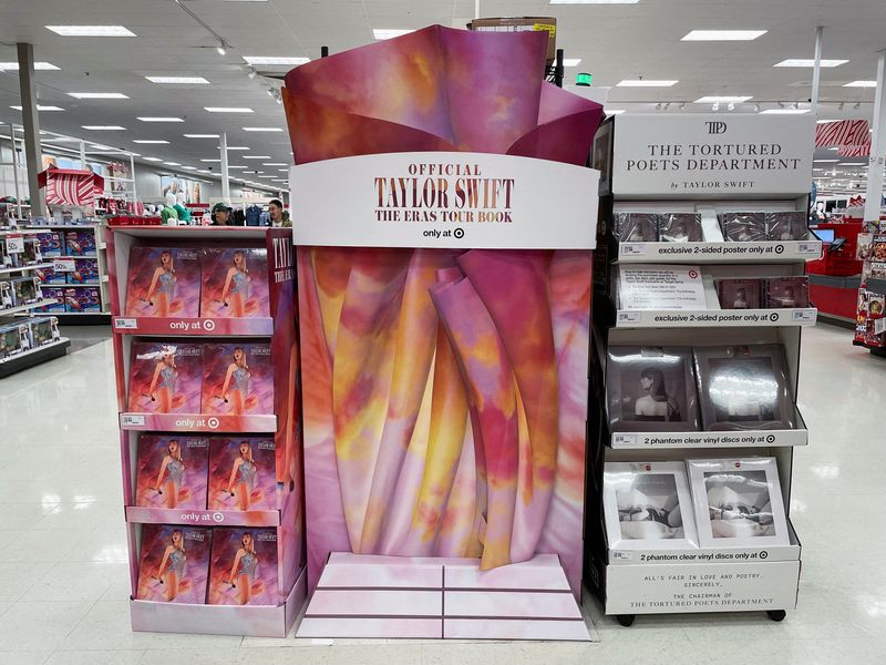 Taylor Swift's exclusive offerings at Target drive shoppers to its stores