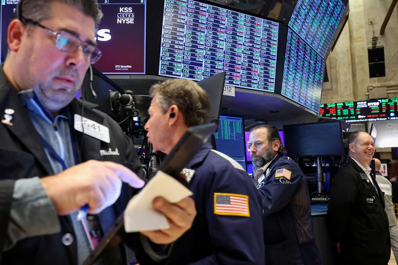 S&P 500, Nasdaq post record highs as tech-related shares gain