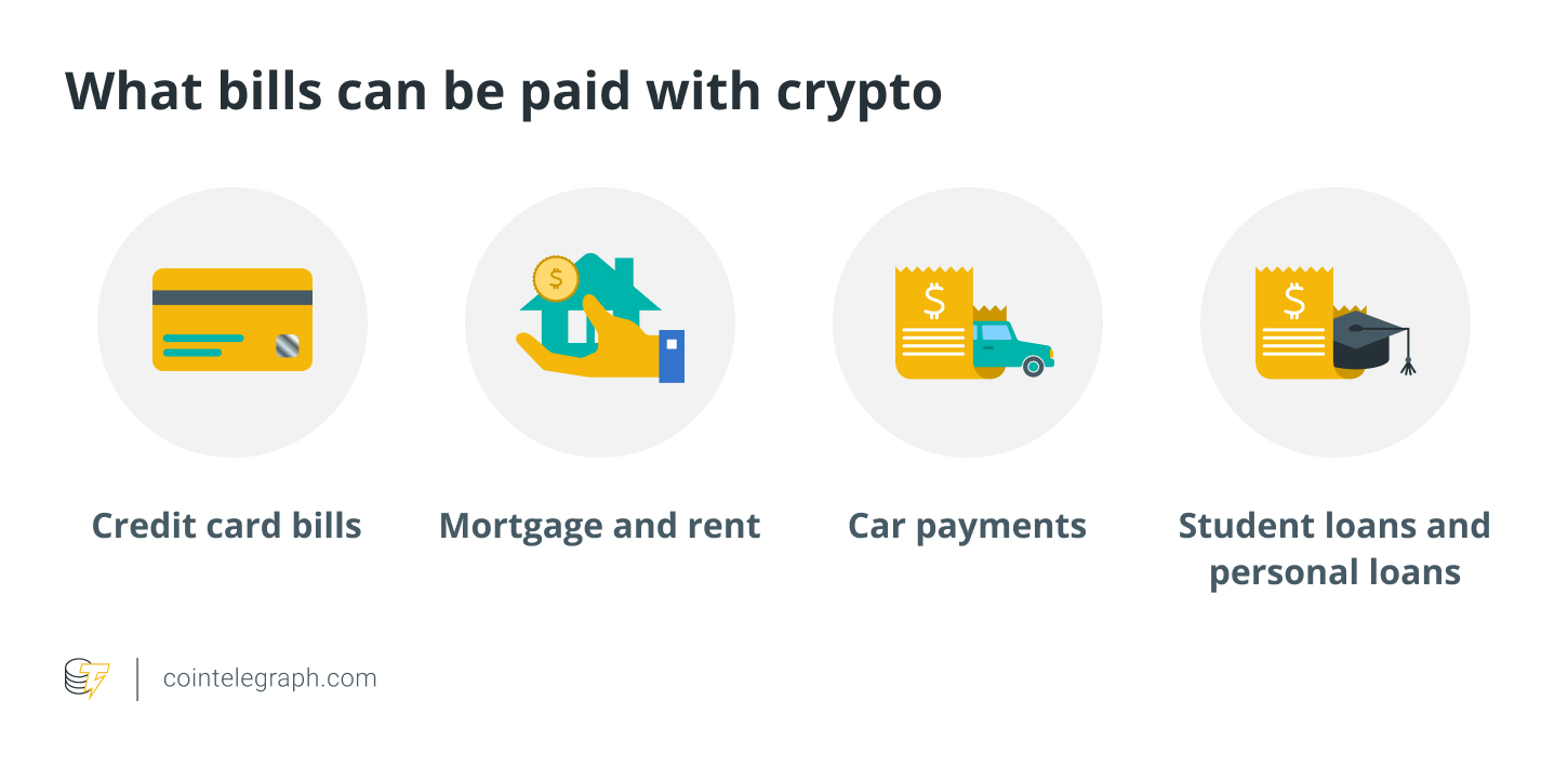 How to pay your bills with cryptocurrency