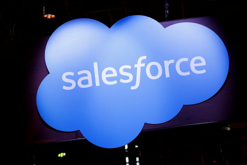 Salesforce shares scale record high on promising AI tools