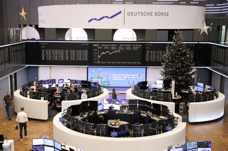 STOXX closes up; French stocks outperform on expectations of new budget