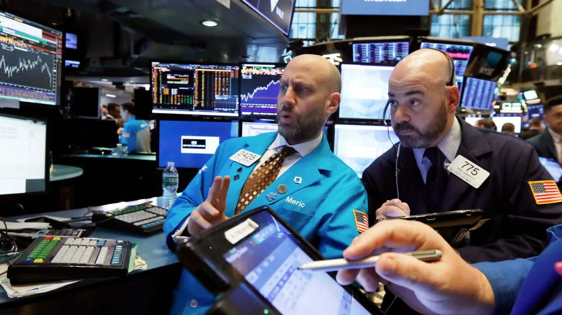 Stock market today: Indexes end lower as tech slips and bond yields rise after PPI