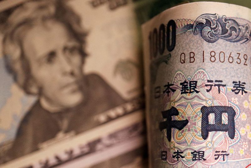 Dollar set to end week on a high, yen bruised by BOJ