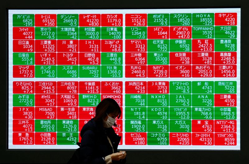 Asian shares hit three-month low ahead of US inflation data