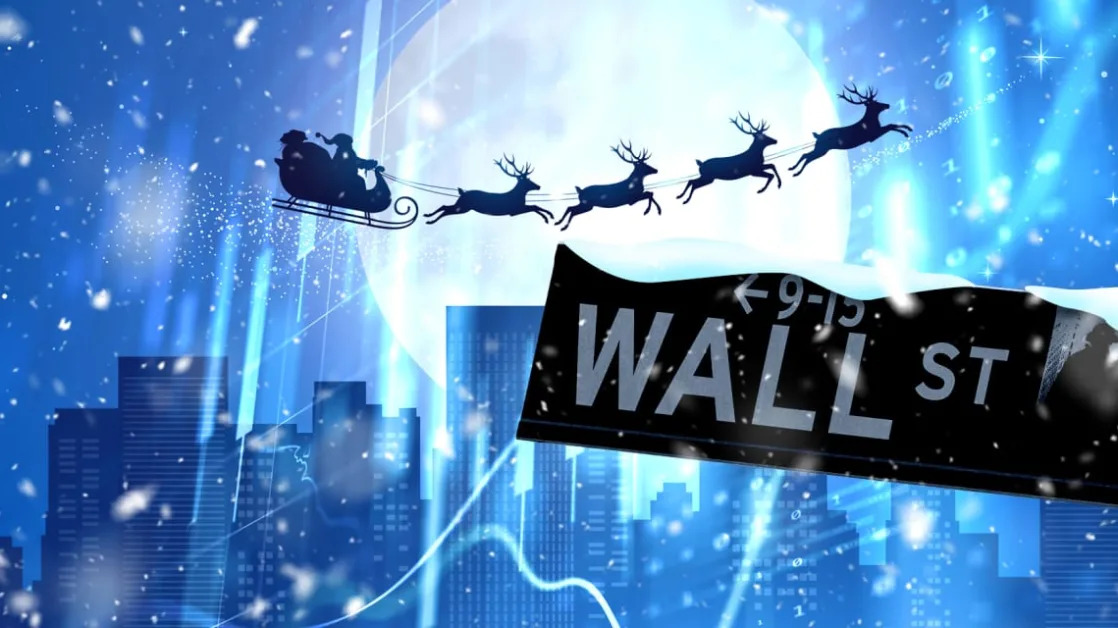 Wall Street’s ‘Santa Claus rally’ window is about to open with the Dow down in December