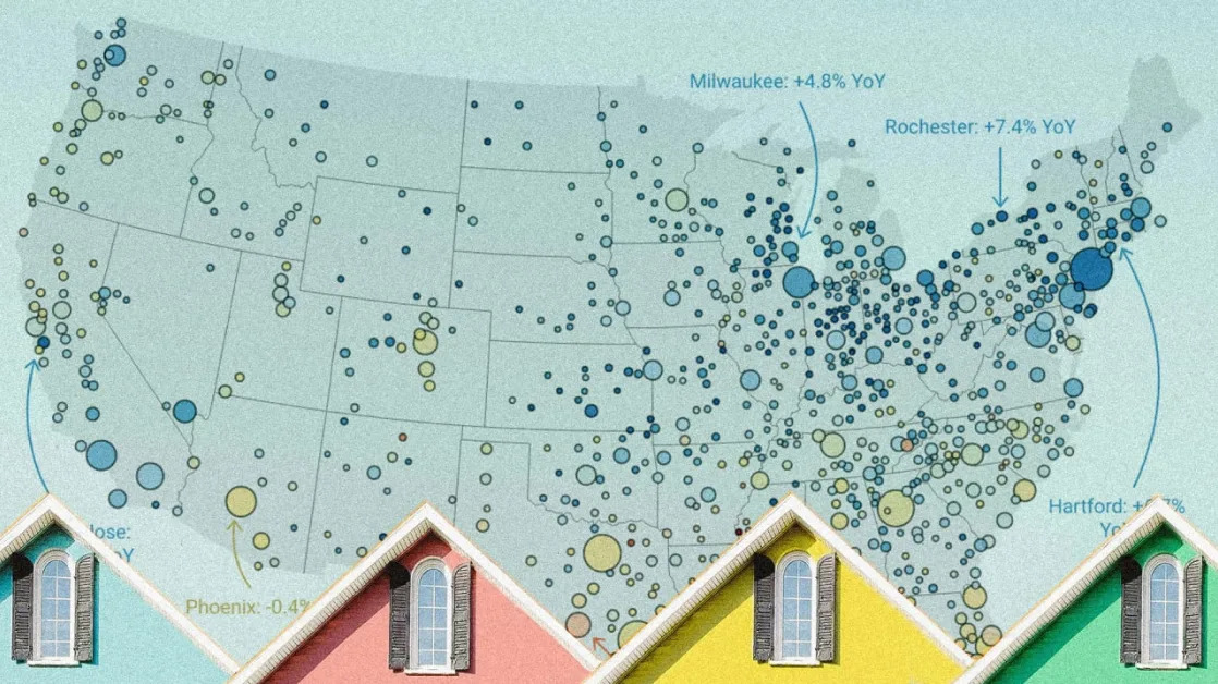 The 60 strongest housing markets heading into 2025