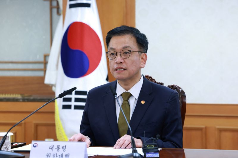 South Korea's acting president calls for national harmony and unity