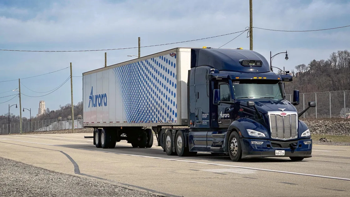 Autonomous trucking company Aurora announces Nvidia partnership, stock soars 30%