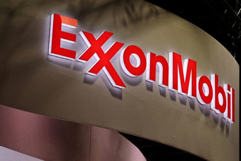 Exxon slips after flagging weak fourth-quarter earnings on refining squeeze