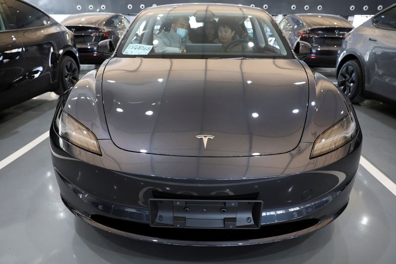 Tesla launches redesigned Model Y in China, seeking to fend off rivals