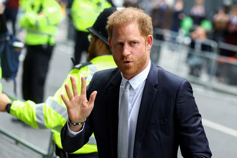 Prince Harry's court battle with Murdoch papers begins