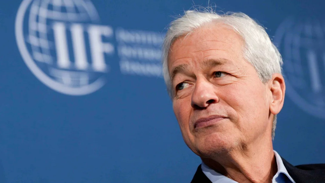 JPMorgan's Jamie Dimon Says U.S. Stocks Are 'Kind of Inflated'