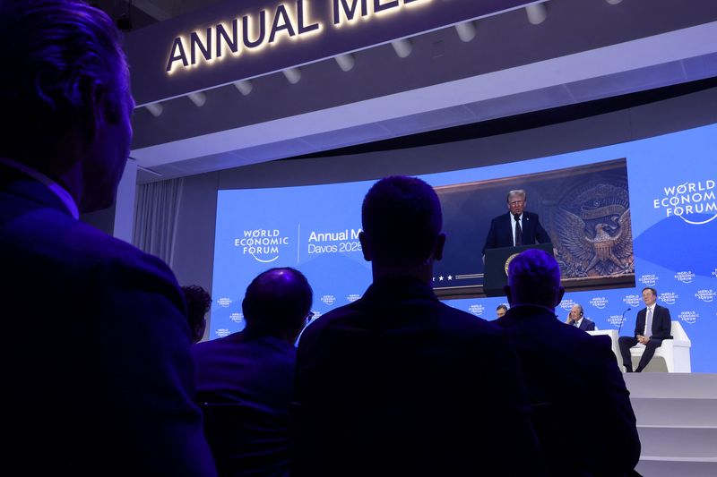 In Davos, European executives join Trump's call for action on deregulation