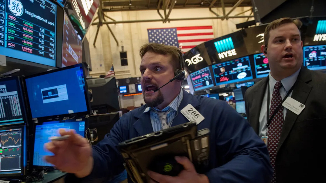 Stock market today: Nasdaq clobbered, Nvidia sinks 17% while Dow stages comeback as AI fears shake markets