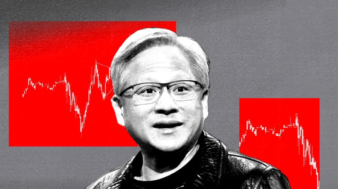 Nvidia's stock rout is just the beginning of more pullbacks that could be multiple times larger, 'Black Swan' author says